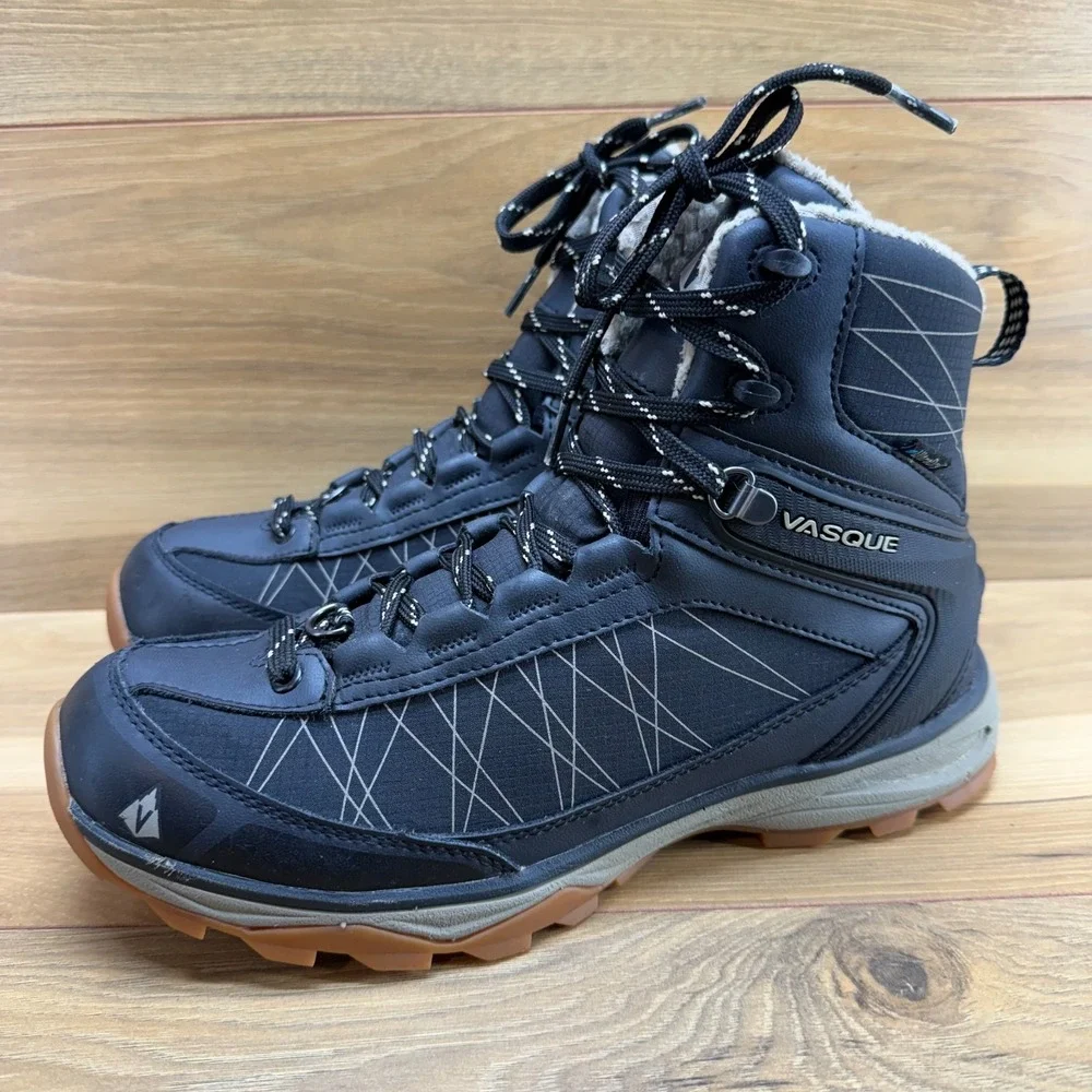 Vasque Coldspark Ultra Dry Womens 10 M‎ Boots Snow Hiking Boots Black